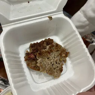 Sausage Pattie's? 2 of them?  What?? No.