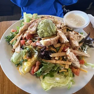 Chicken taco salad