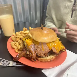 Breakfast burger - oh my!