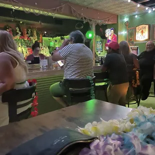 Bar (most people sit at the bar)