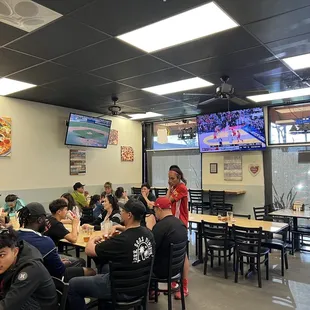 Asked and they put the final 4 basketball game on