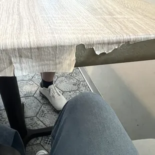 Table peeling