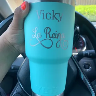 Customized water cup
