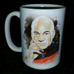 Another customized item ready to be picked up! Want your mug on a mug? We can do that too!