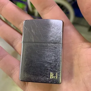 The lighter I have been carrying for years finally got the engraving it has always needed!