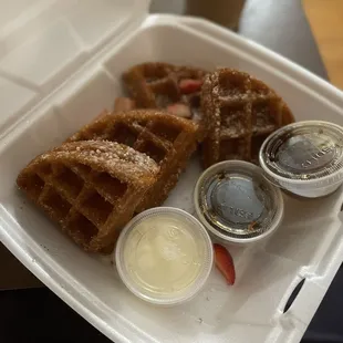 Churro waffle