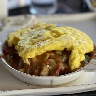 an omelet
