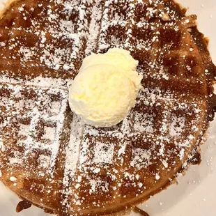 Plain waffle ! Delicious