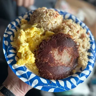 Corned Beef Hash sub Fried Rice