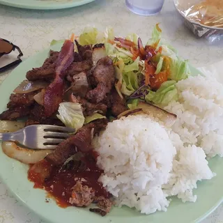 Liver & Onions Plate Lunch