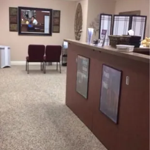 Another view of the office space.