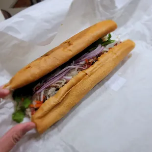 Not enough pork, or mayo