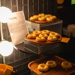 HeyDay x SunRice special Peach-Mango (IYKYK) Glaze Donut