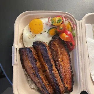 BBQ PORK BELLY BOWL*