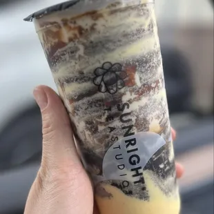 Oreo Brulee Latte