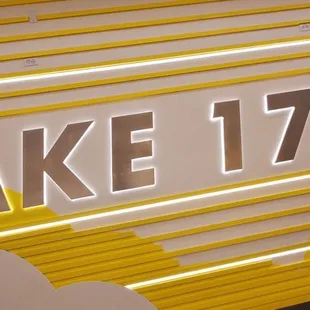 Bright yellow interior