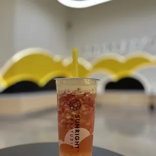 Strawberry jasmine tea