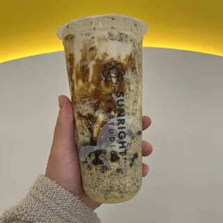 Oreo Brulee Boba Milk
