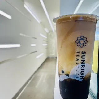 Brown Sugar Espresso Boba Oat Latte