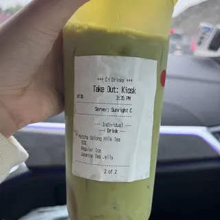 Matcha Oolong Milk Tea