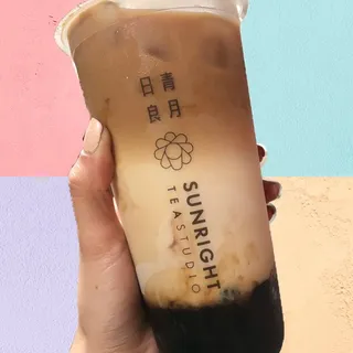 Brown Sugar Espresso Boba Oat Latte