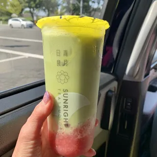 Strawberry Matcha Latte