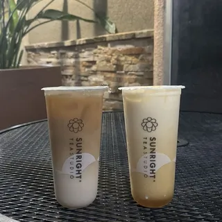 White Peach Oolong Milk Tea