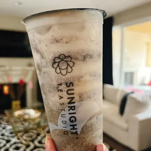 Oreo Brûlée Boba Milk (w/ oatmilk)
