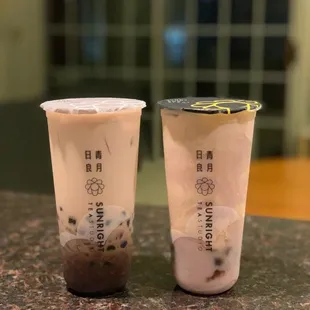 Red Bean Boba Milk &amp; Tati Boba Milk