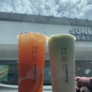 Matcha Oolong Milk Tea