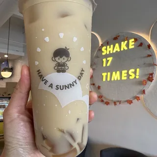 White Peach Oolong Milk Tea