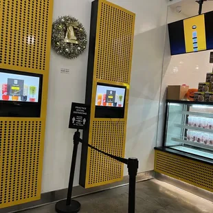 Self-ordering kiosks