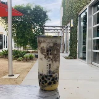 Oreo Brulee Boba Milk