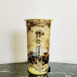 Oreo Brulee Boba Milk