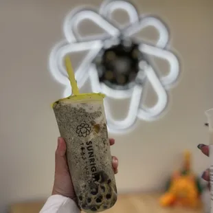 Oreo Brulee latte