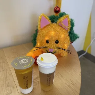 Sunright fruit tea &amp; Jasmine Cheese tea form