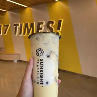 Creme Brulee Boba Milk