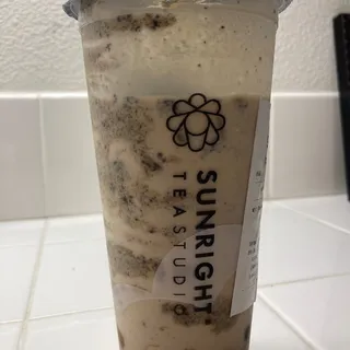 Oreo Brulee Boba Milk
