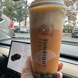 Chocolate Latte with Cheese Foam