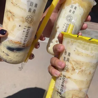 Creme Brulee Boba Milk