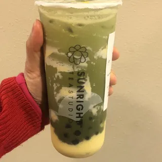 Brulee Oat Latte - Matcha