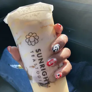 Creme Brulee Boba Milk