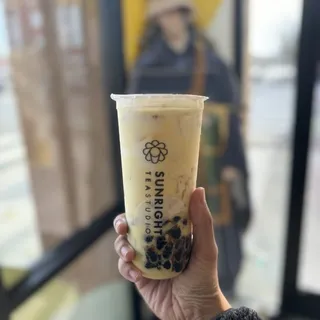 Creme Brulee Boba Milk
