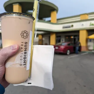 Cream Pudding Milk Tea