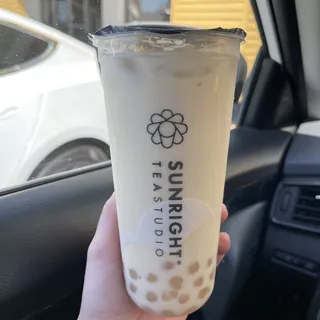 White Peach Oolong Milk Tea