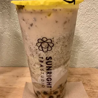 Oreo Brulee Boba Milk