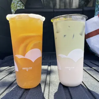 Matcha Oolong Milk Tea