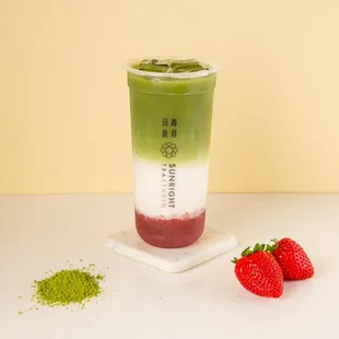 Strawberry Matcha