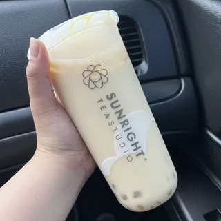 White Peach Oolong Milk Tea