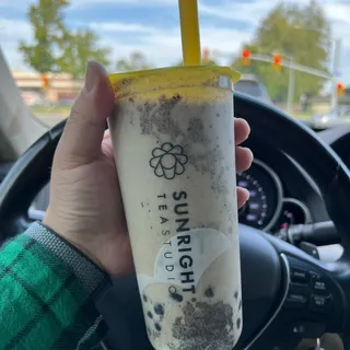 Oreo Brulee Boba Milk